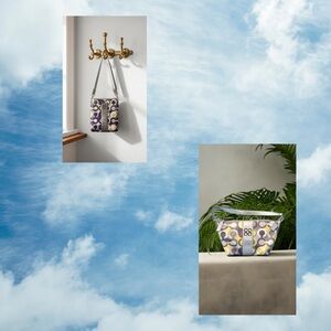 Coach Julia Outline OP Art Pouch and Crossbody set